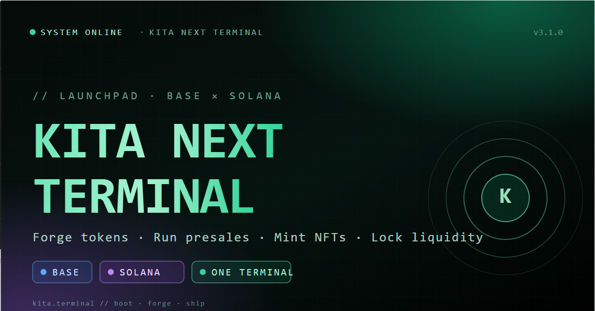 // KITA — The signal that learned to remember | KitaWaifu